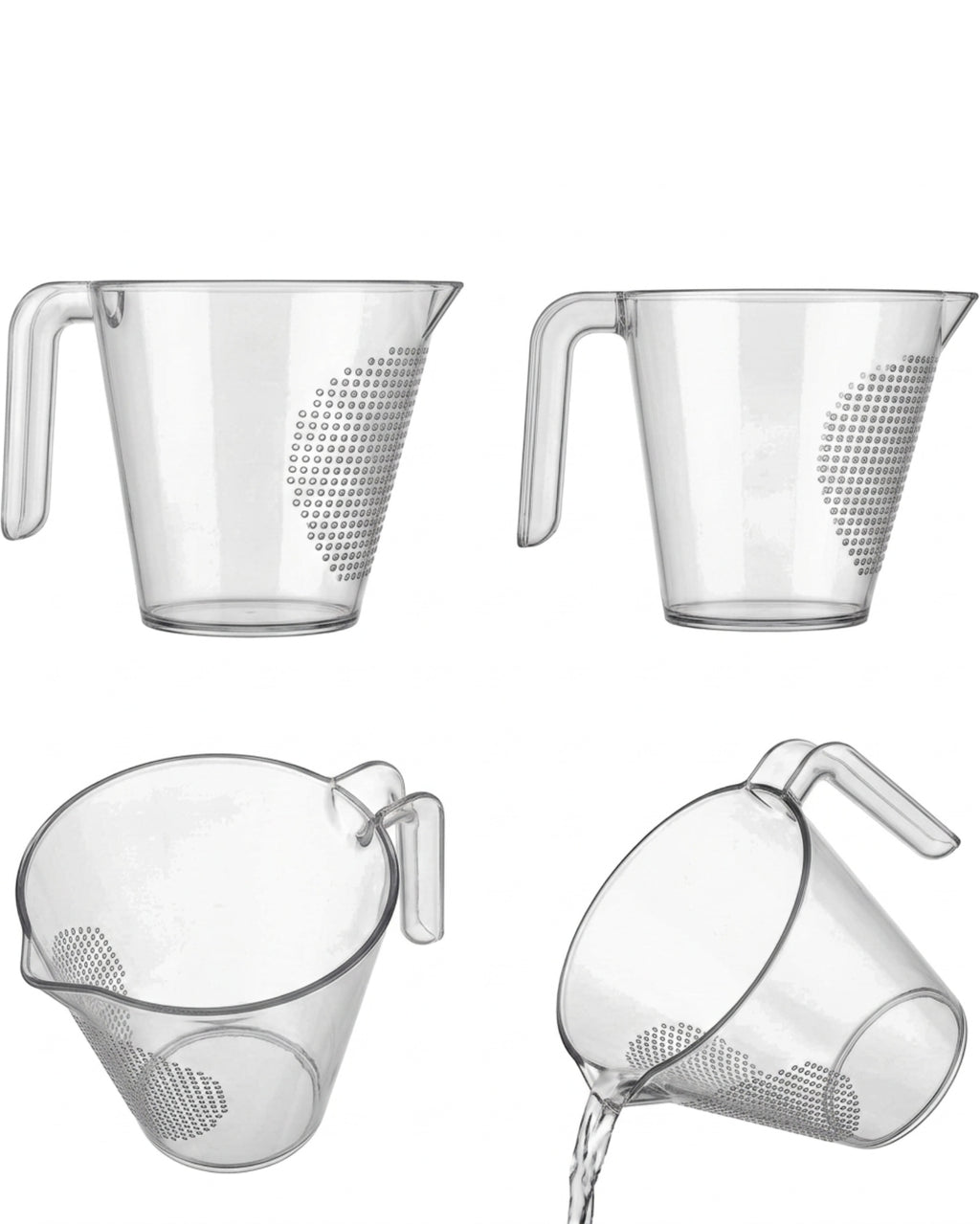 Neatva Clear Measuring Rinse Funnel 24 oz